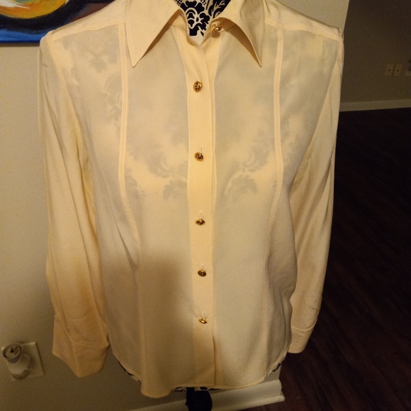 Chanel silk blouse
